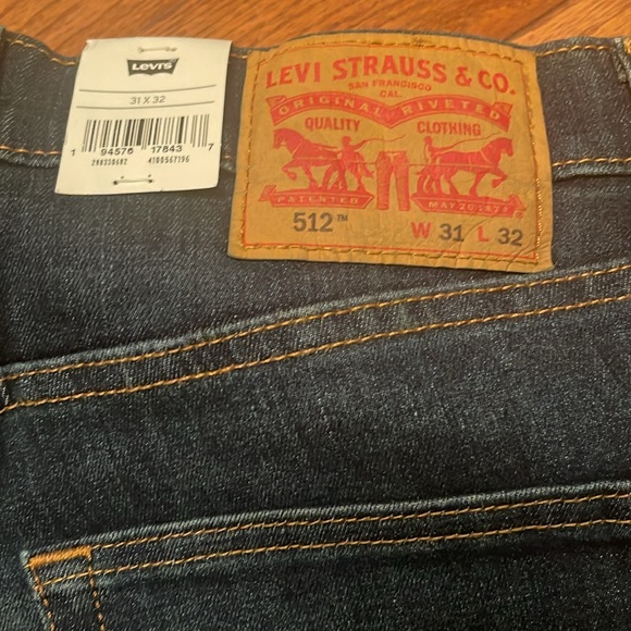 Men’s LEVI’S 512 Slim Taper Jeans - Picture 6 of 9